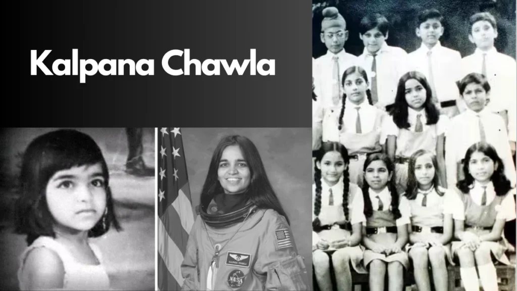 Kalpana Chawla's School day picture